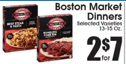 Supremo Foods Inc Boston Market Dinners offer