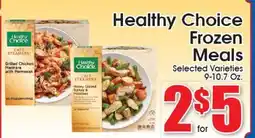 Supremo Foods Inc Healthy Choice Frozen Meals offer
