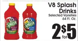 Supremo Foods Inc V8 Splash Drinks offer