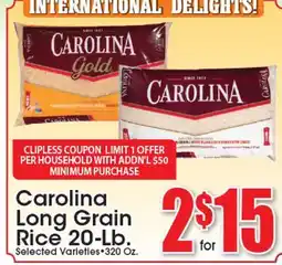 Supremo Foods Inc Carolina Long Grain Rice offer