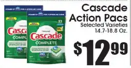 Supremo Foods Inc Cascade Action Pacs offer