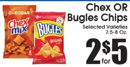 Supremo Foods Inc Chex OR Bugles Chips offer