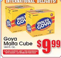 Supremo Foods Inc Goya Malta Cube offer