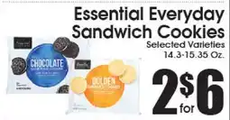 Supremo Foods Inc Essential Everyday Sandwich Cookies offer