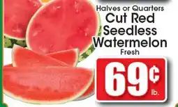 Supremo Foods Inc Cut Red Seedless Watermelon offer