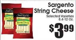 Supremo Foods Inc Sargento String Cheese offer