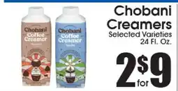 Supremo Foods Inc Chobani Creamers offer