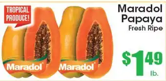 Supremo Foods Inc Maradol Papaya offer