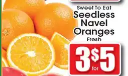 Supremo Foods Inc Seedless Navel Oranges offer