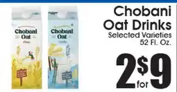 Supremo Foods Inc Chobani Oat Drinks offer