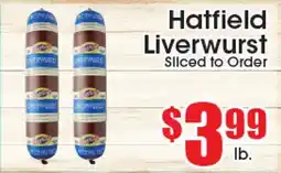 Supremo Foods Inc Hatfield Liverwurst offer