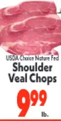 Marino's Supermarket USDA Choice Nature Fed Shoulder Veal Chops offer