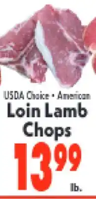 Marino's Supermarket USDA Choice • American Loin Lamb Chops offer