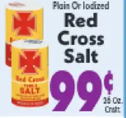 Marino's Supermarket Red Cross Salt offer