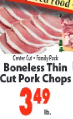 Marino's Supermarket Center Cut Pork Chops offer
