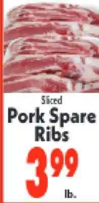 Marino's Supermarket Sliced Pork Spare Ribs offer