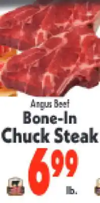 Marino's Supermarket Angus Beef Bone-In Chuck Steak offer