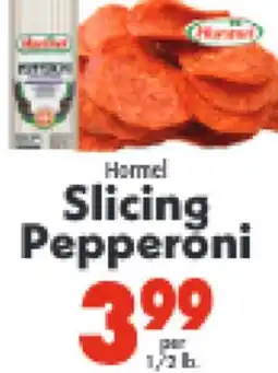 Marino's Supermarket Hormel Slicing Pepperoni offer