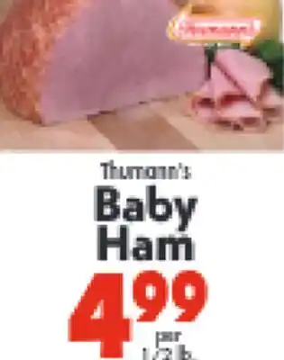 Marino's Supermarket Thumann's Baby Ham offer