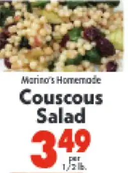 Marino's Supermarket Marina's Homemade Couscous Salad offer