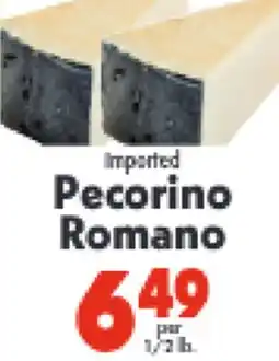 Marino's Supermarket Pecorino Romano offer