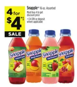 Dollar General Snapple offer