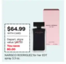 CVS NARISCO RODRIGUEZ for her EDT spray 3.3 oz offer