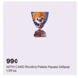 CVS Ricolino Paleta Payaso lollipop 1.59 oz offer