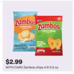 CVS Zambos chips 4.9-5.5 oz offer