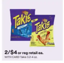 CVS Takis 3.2-4 oz offer