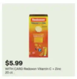 CVS Redoxon Vitamin C + Zinc 20 ct offer