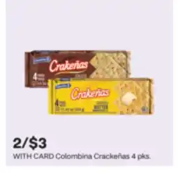 CVS Colombina Crackeñas 4 pks offer