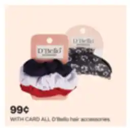 CVS ALL D'Bello hair accessories offer