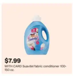 CVS Suavitel fabric conditioner 100- 150 oz offer