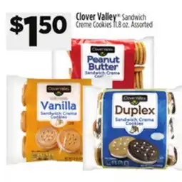 Dollar General Clover Valley Sandwich Creme Cookies offer
