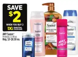 Dollar General ANY Suave Products offer