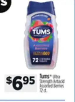 Dollar General Tums Ultra Strength Antacid Assorted Berries offer