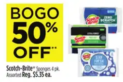 Dollar General Scotch-Brite Sponges offer