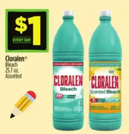 Dollar General Cloralen Bleach offer