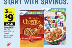 Dollar General General Mills LARGE SIZE Cereal offer