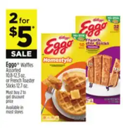 Dollar General Eggo Waffles Assorted offer