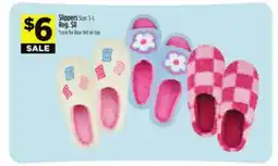 Dollar General Slippers offer