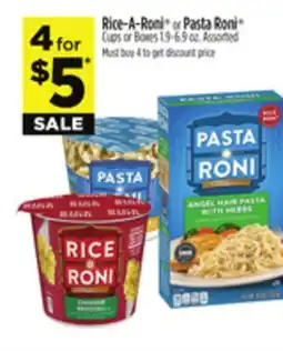 Dollar General Rice-A-Roni or Pasta Roni Cups or Boxes offer