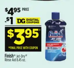 Dollar General Finish Jet-Dry Rinse Aid offer