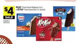Dollar General Nestle Frozen Dessert Multipacks 5-6 ct. or Kit Kat Frozen Dessert Bars 5 ct offer