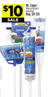 Dollar General Mr. Clean Mop or Broom offer