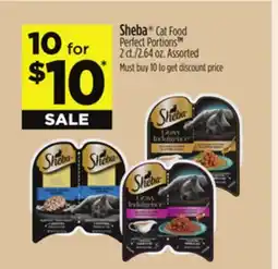 Dollar General Sheba Cat Food Perfect Portions offer