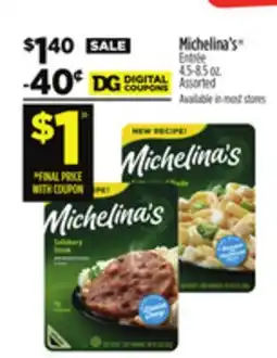 Dollar General Michelina's* Entree offer