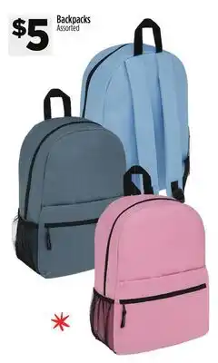 Dollar General Backpacks offer