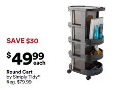 Michaels Round Cart by Simply Tidy offer
